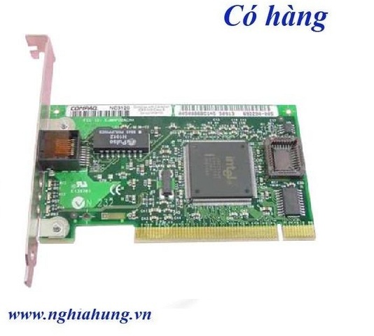 Card Nic PCI-X Compaq Intel NC3120 Network Card 692290-005/317606-001/317607-001