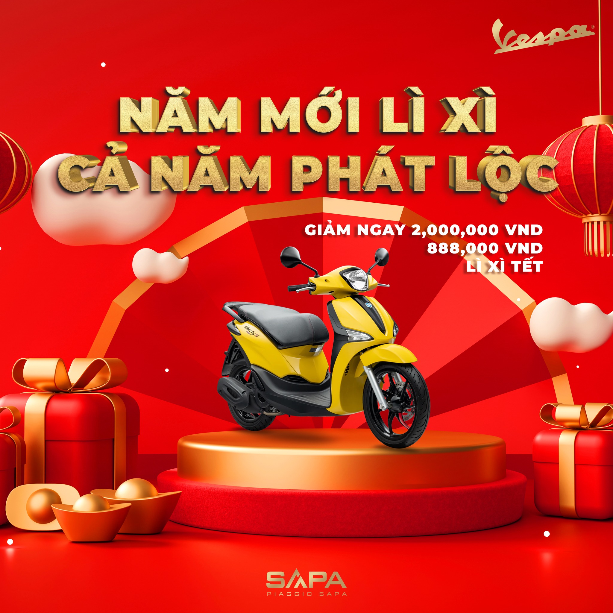 NĂM MỚI LÌ XÌ, CẢ NĂM PHÁT LỘC