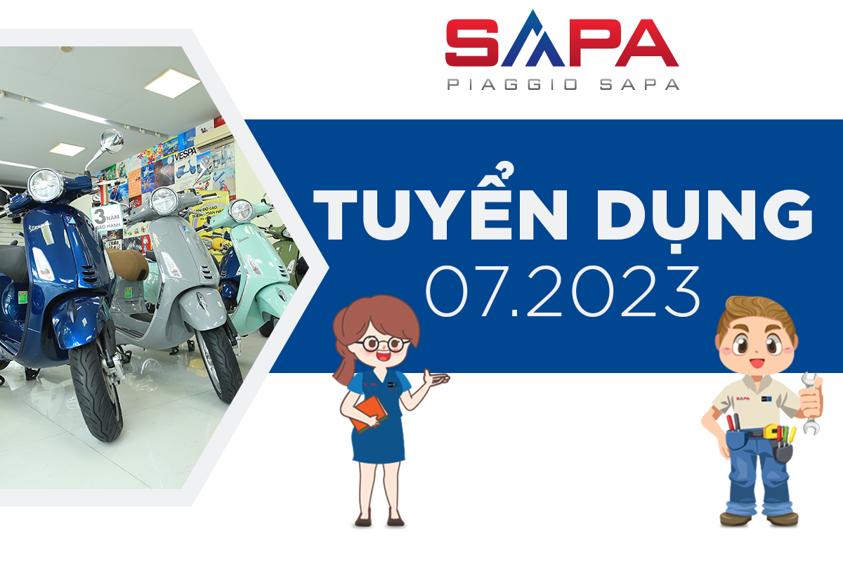 Thông báo tuyển dụng tháng 7.2023