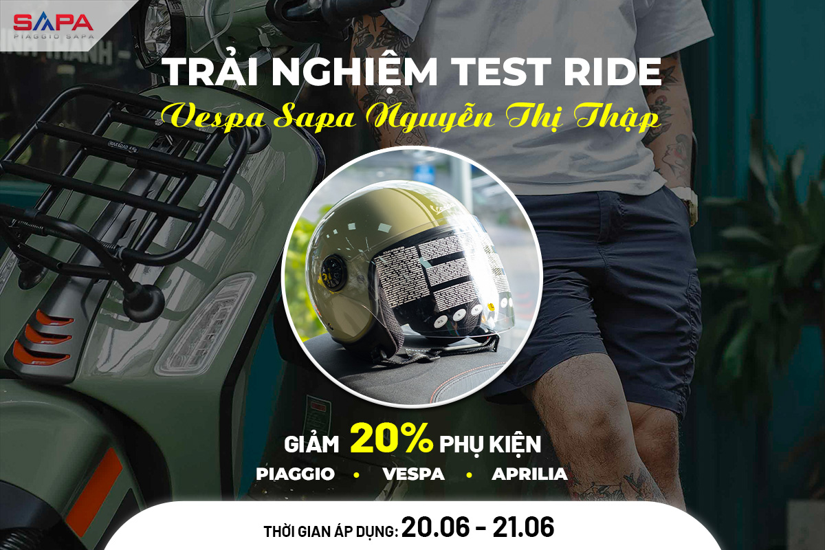 Ưu đãi 20% phụ kiện khi mua lẻ ngày 20.06 và 21.06.2026