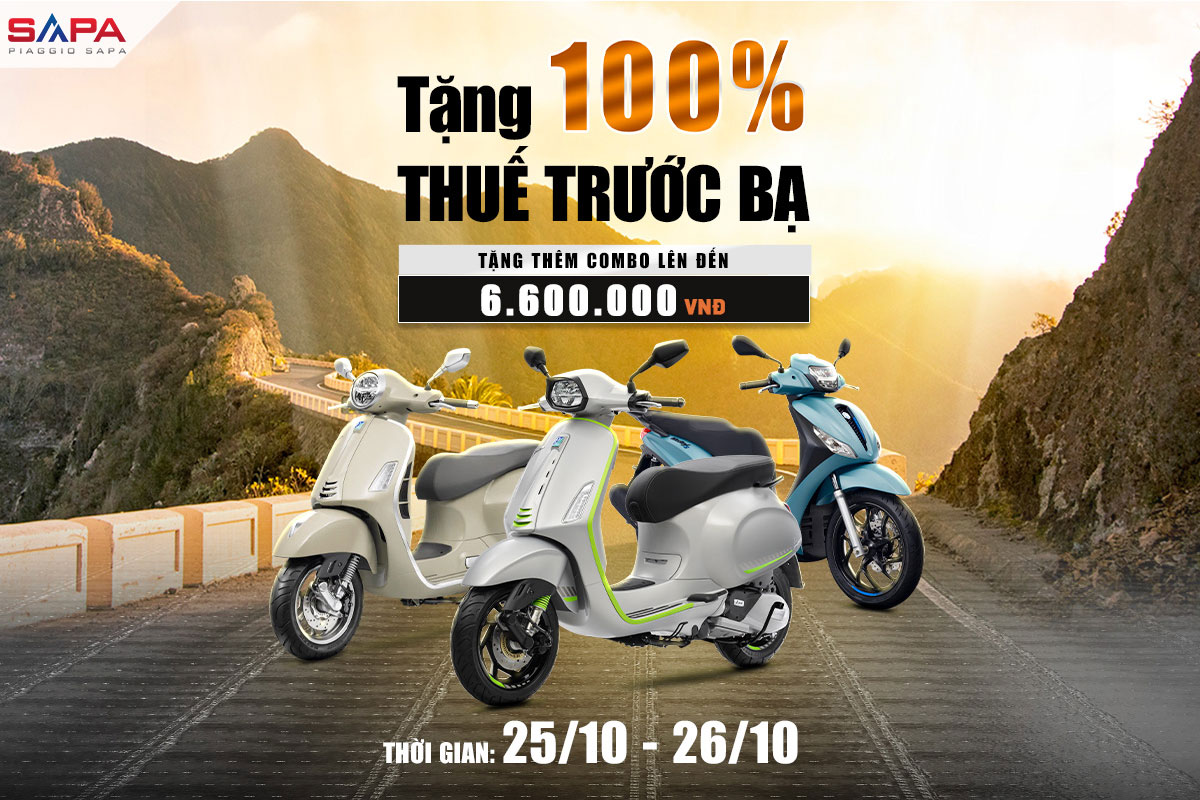 Cơ hội vàng, nhân đôi ưu đãi mua xe 25 và 26.10.2025