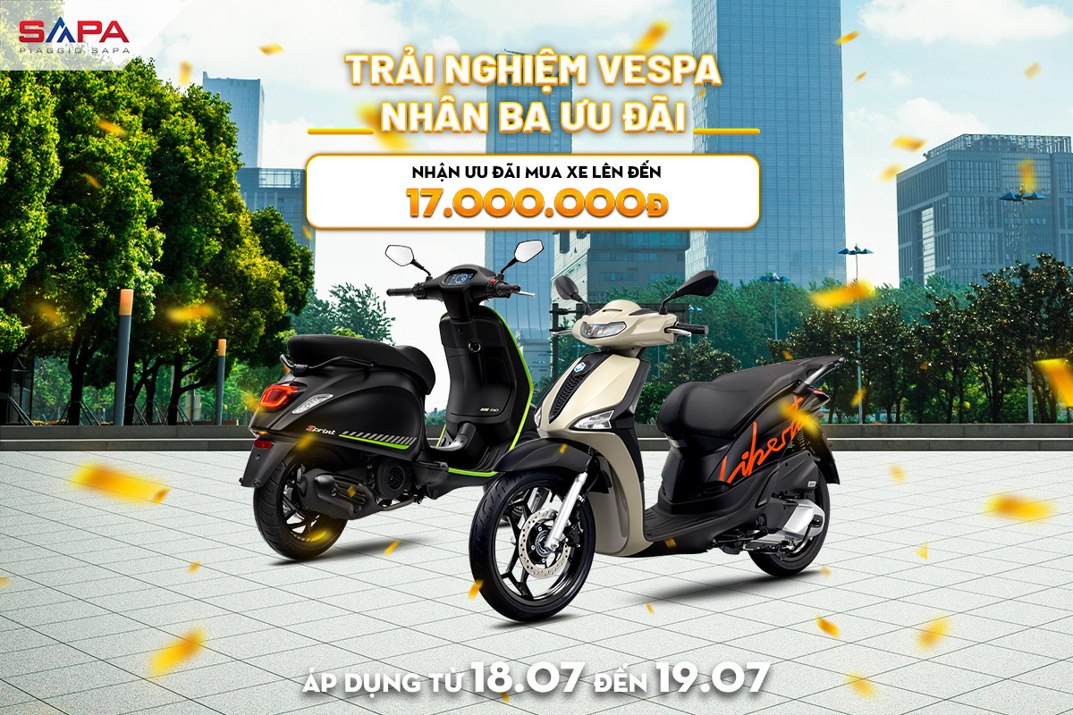 Siêu ưu đãi đặc biệt lên đến 17 triệu từ 18.07 đến 19.07.2026