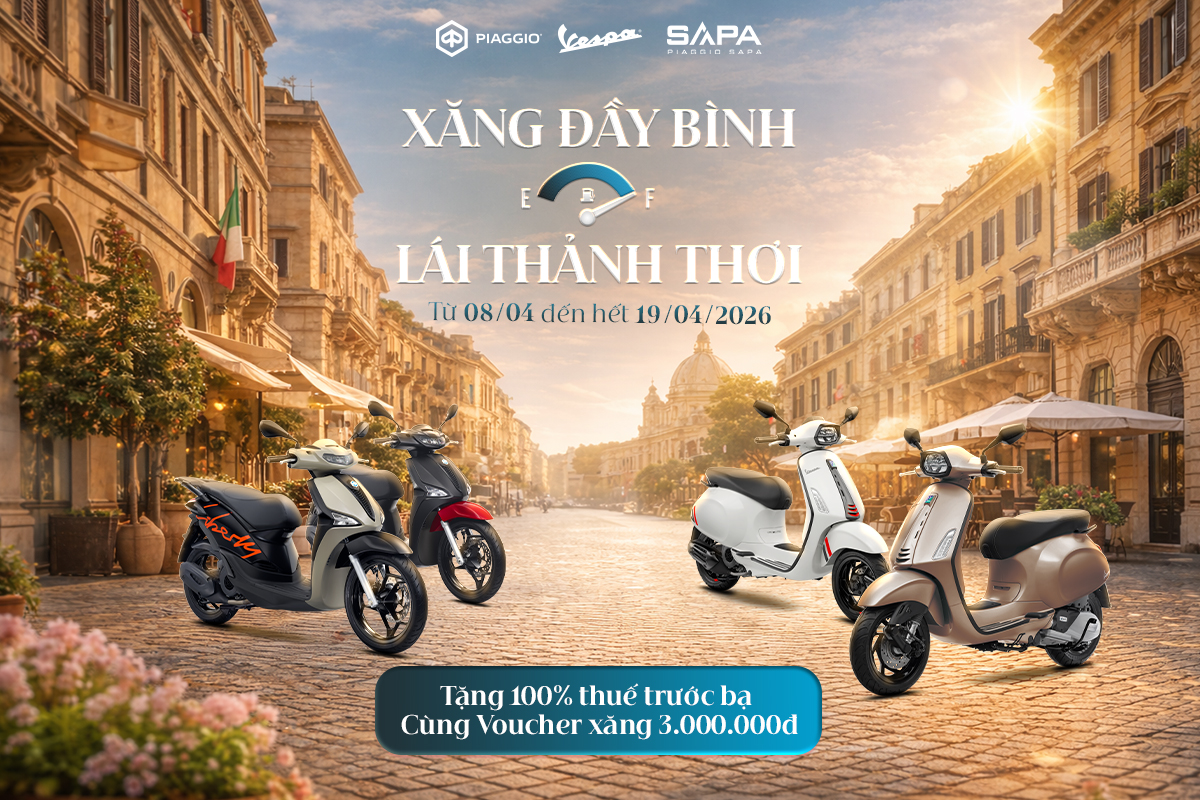 Xăng đầy bình Lái thảnh thơi với ưu đãi hơn 7 triệu đồng