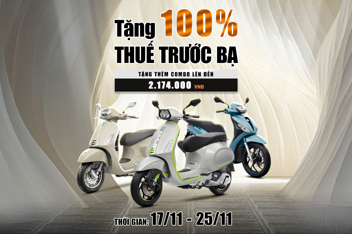 Ưu đãi miễn thuế trước bạ từ 17.11 đến 25.11