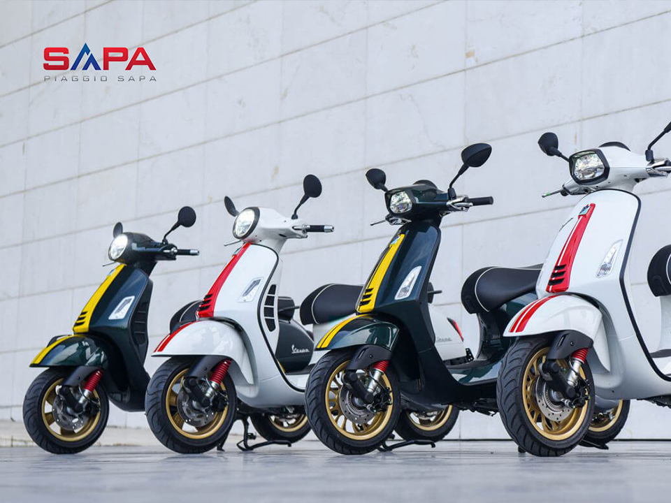 VESPA RACING SIXTIES – phiên bản đặc biệt dành cho Sprint và GTS, cảm hứng từ những năm 1960