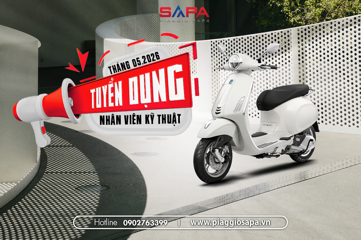 Thông báo tuyển dụng Nhân viên kỹ thuật tháng 05.2026