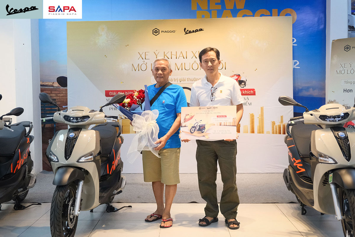 Trao 7 giải đặc biệt xe Liberty Z125 ngày 11.02.2026
