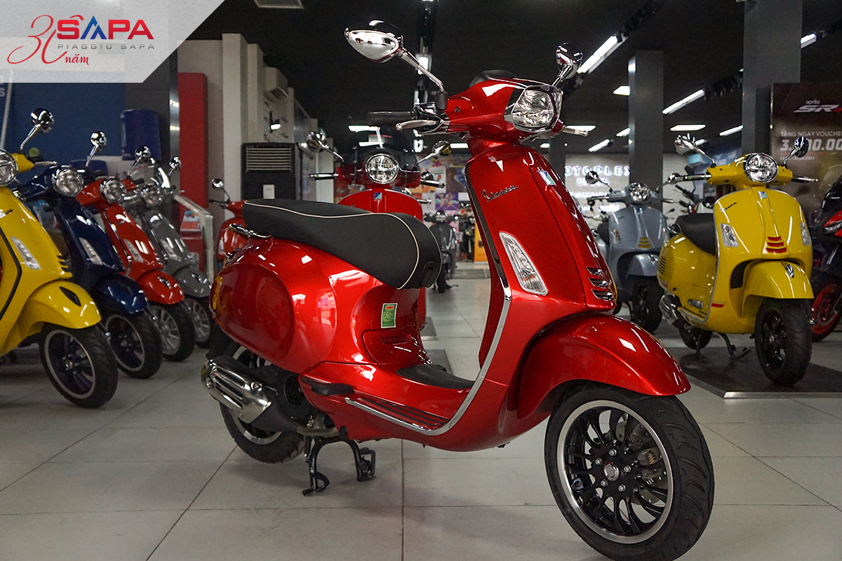 vespa sprint abs 125 đỏ cherry