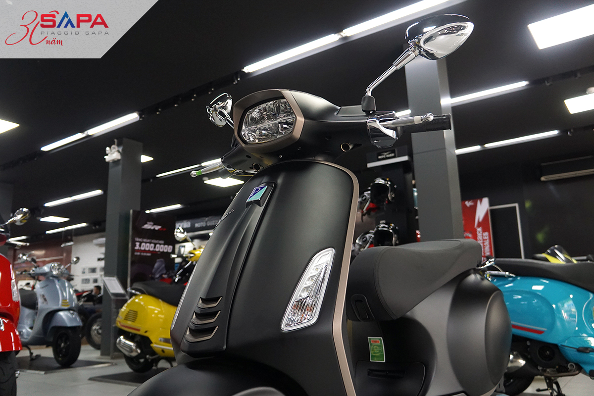 vespa sprint s tft 150 đen nhám
