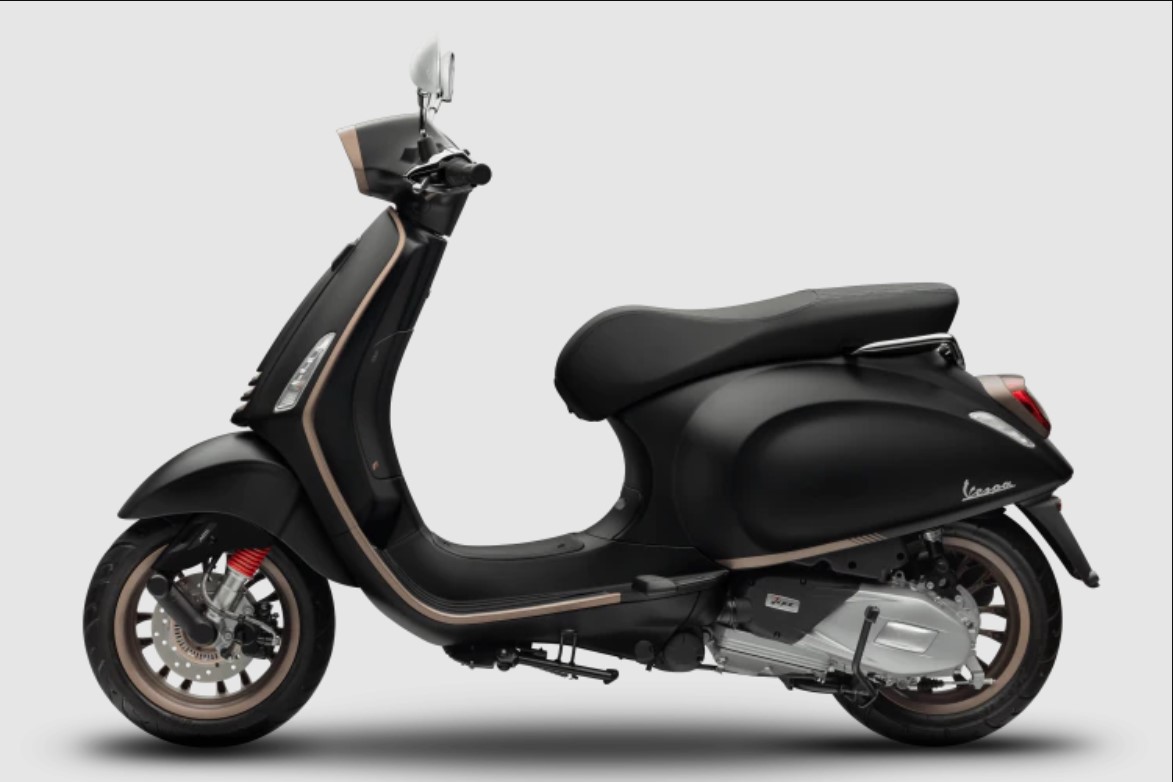 Vespa Sprint ABS 2017 màu đen nhám  2banhvn