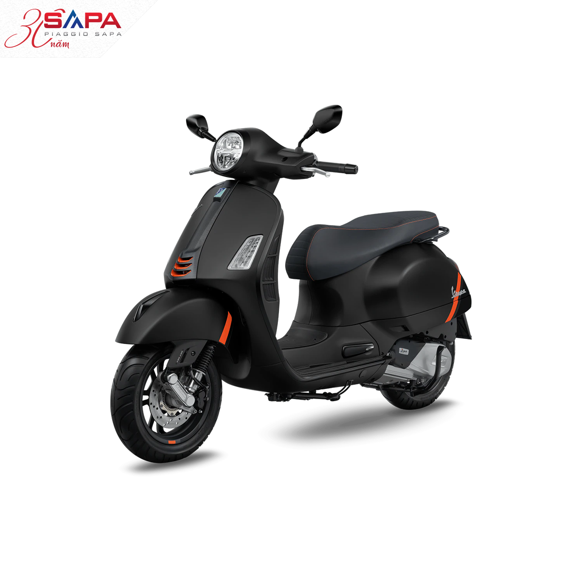 Vespa GTS Super Sport 150 Đen Sần Phiên bản GTS 150 mới nhất