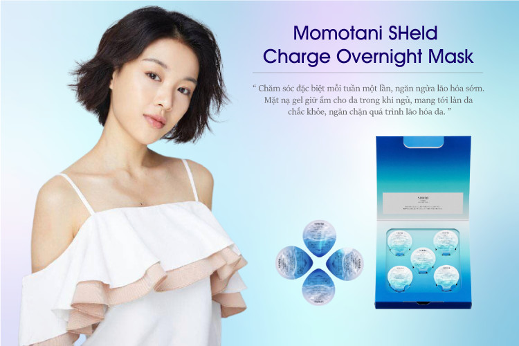 MOMOTANI SHeld CHARGE OVERNIGHT MASK