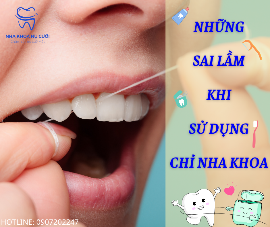 CÓ NÊN SỦ DỤNG CHỈ NHA KHOA HAY KHÔNG?