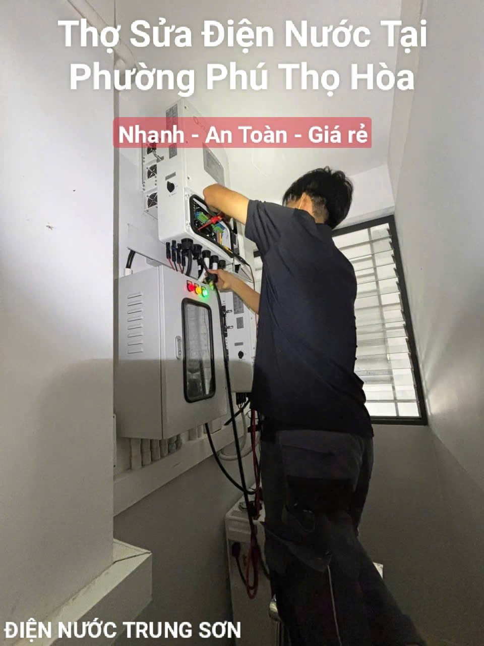 Thợ Sửa Điện Nước Tại Phường Phú Thọ Hòa 24/24H | Có Mặt 15 Phút