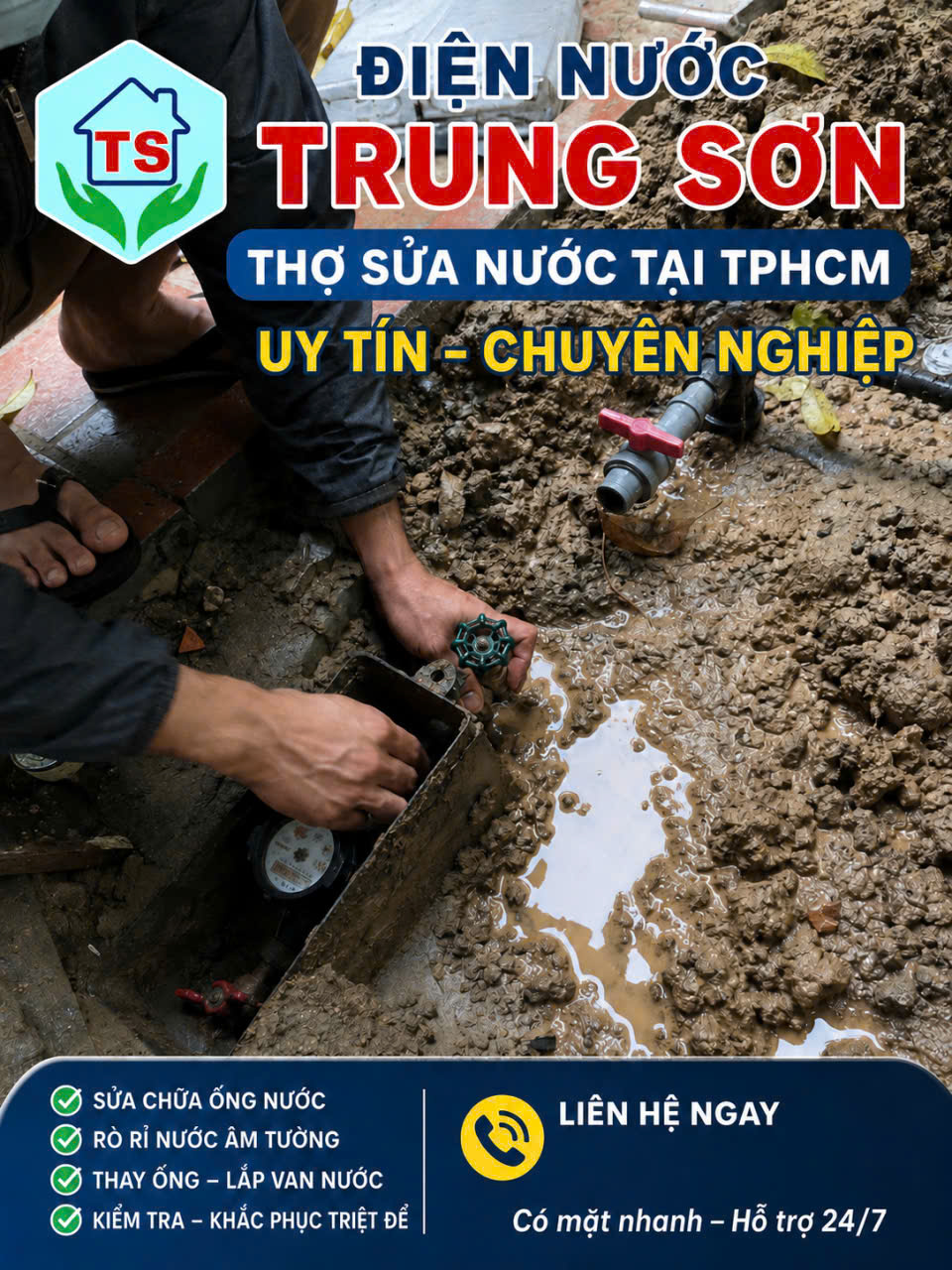 Thợ Sửa Nước Tại Nhà TPHCM – Có Mặt Nhanh, Sửa Tận Nơi