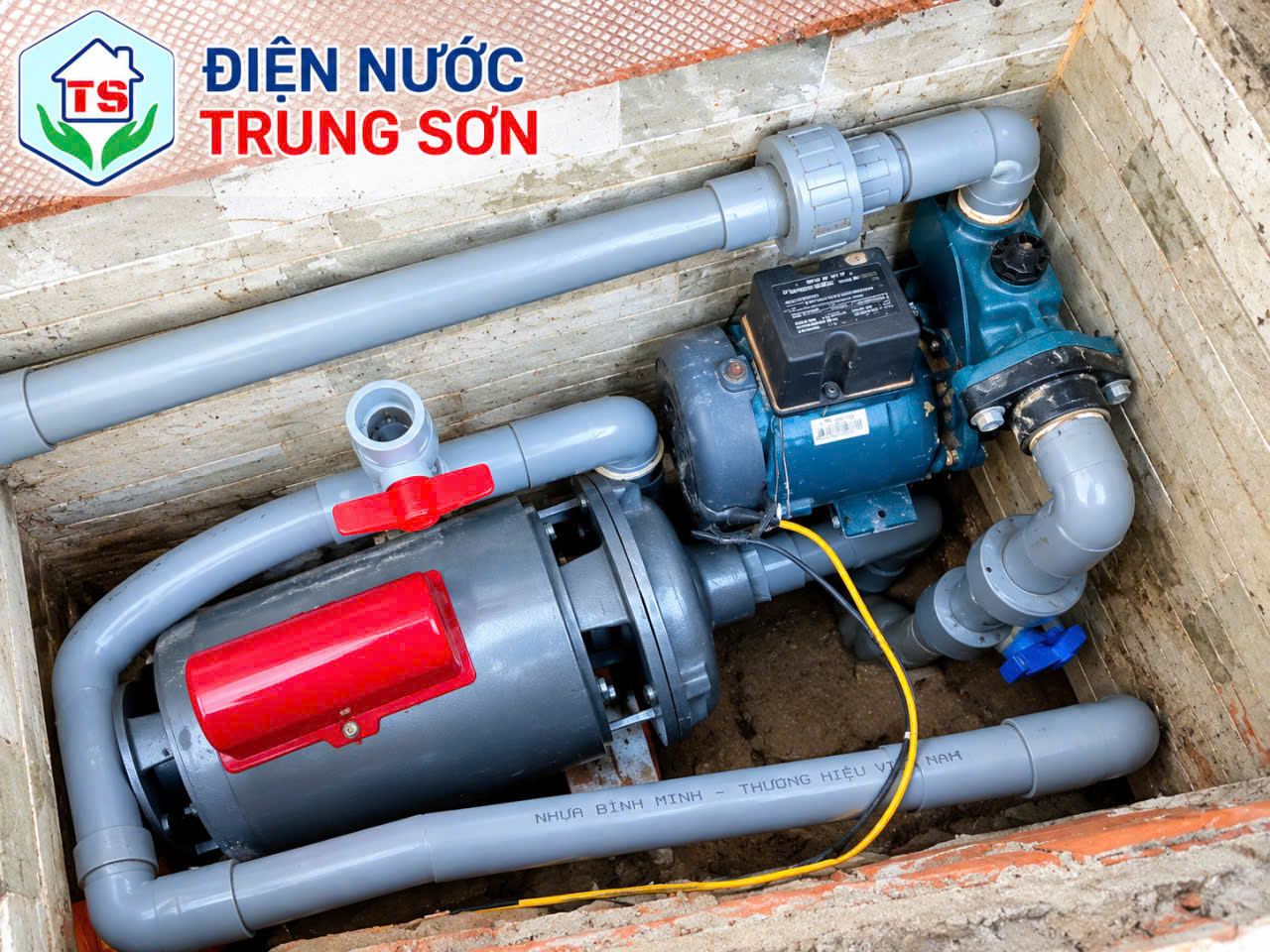 Thợ Lắp Đặt Máy Bơm Nước Giá Rẻ Tại Nhà Quận 12 | BH 1 Năm Uy Tín