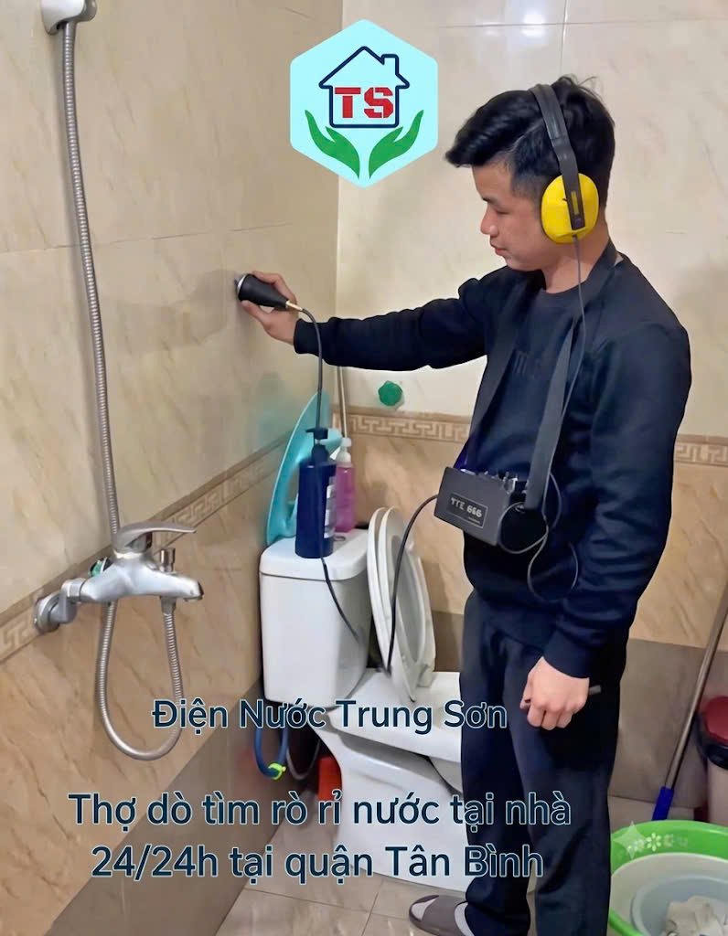 Thợ Dò Tìm Rò Rỉ Nước Tại Quận Tân Bình Chuyên Nghiệp, Có Mặt 24/7