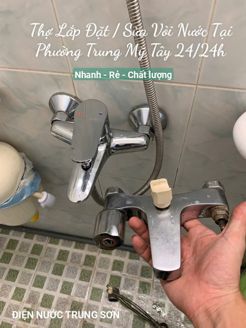 Thợ Sửa / Lắp Đặt Vòi Nước Phường Trung Mỹ Tây 24/24 | Có Mặt Sau 15 Phút