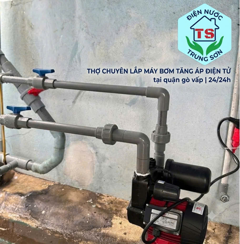 Thợ Lắp Đặt Máy Bơm Tăng Áp Điện Tử Tại Nhà Quận Gò Vấp – Có Mặt Sau 15 Phút