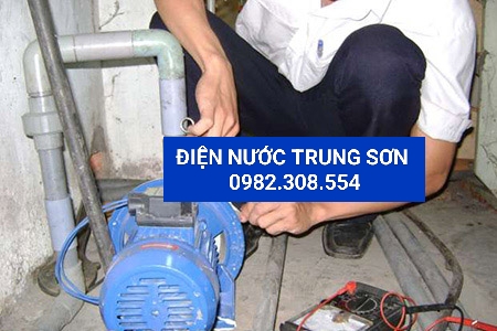 SỬA MÁY BƠM NƯỚC NHANH TẠI NHÀ TP.HCM: 0982 308 554 - Điện nước Trung Sơn