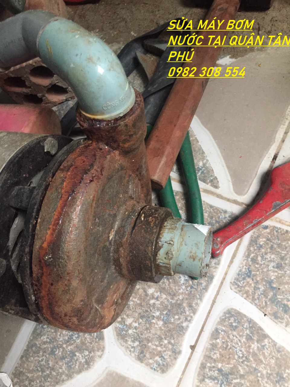SỬA MÁY BƠM NƯỚC TẠI NHÀ QUẬN TÂN PHÚ 24/24
