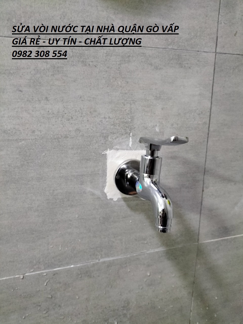SỬA VÒI NƯỚC BỊ GÃY, HƯ, RÒ RỈ NƯỚC TẠI NHÀ Ở QUẬN GÒ VẤP: GIÁ RẺ – CÓ MẶT NHANH 