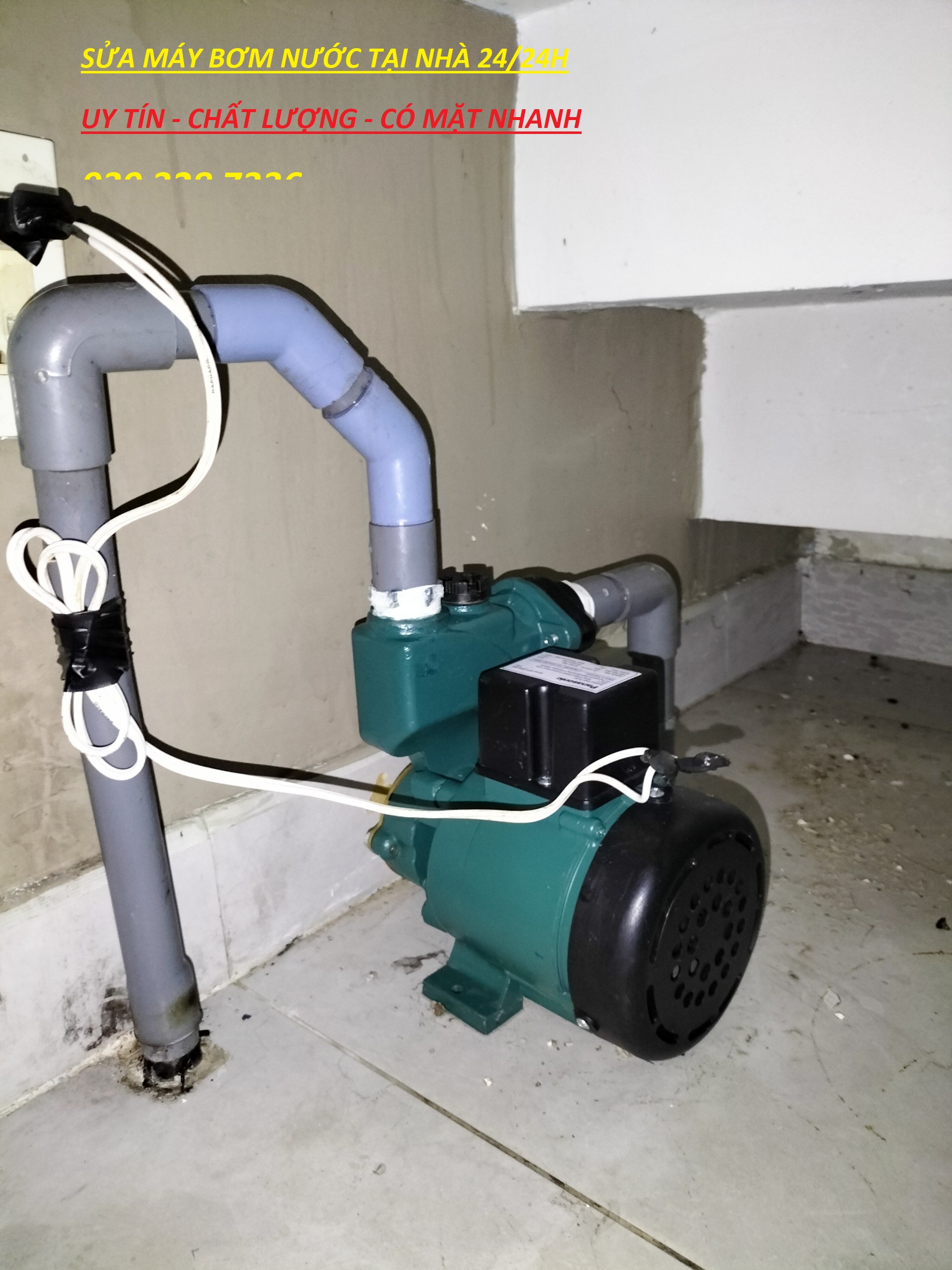 Sửa Máy Bơm Nước Tại Quận Gò Vấp 24/24h : NHANH - RẺ - UY TÍN - 098 230 8554