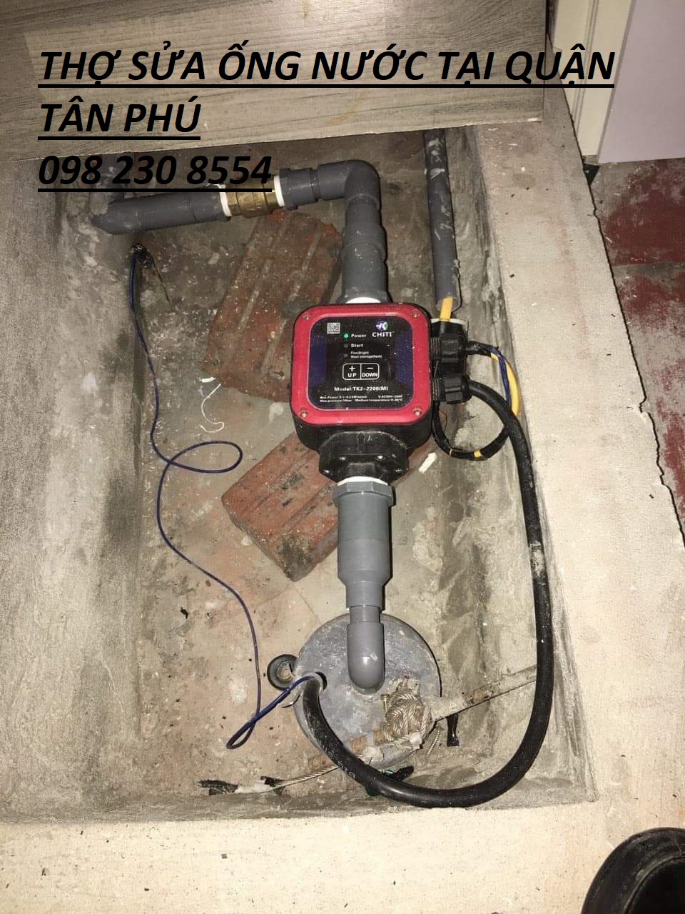 Dịch vụ sửa ống nước chuyên nghiệp tại Quận TÂN PHÚ 24/24h: 0982 308 554 - UY TÍN - GIÁ TỐT - CHẤT LƯỢNG