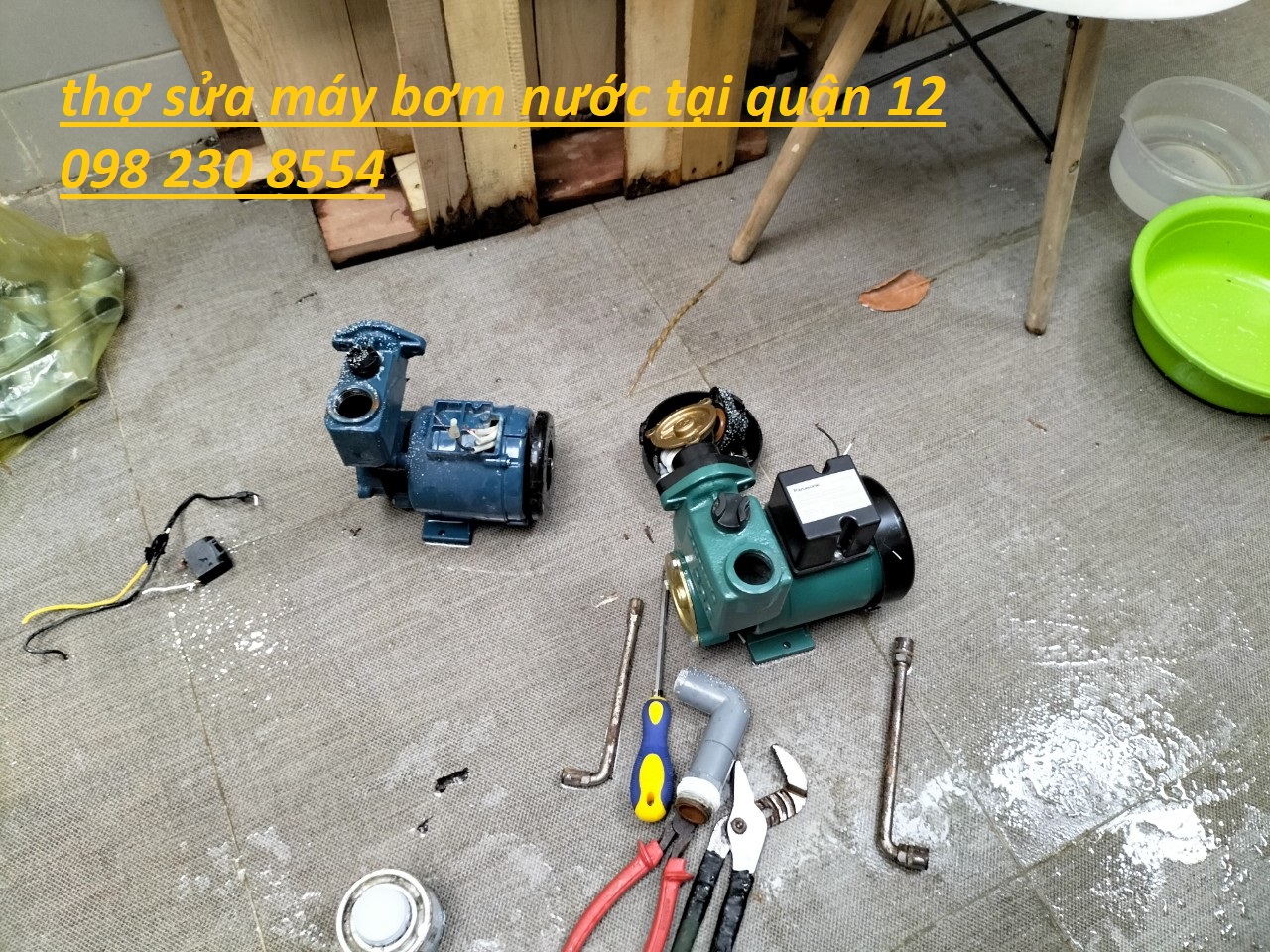 Sửa Máy Bơm Nước Tại Khu Vực TRẦN KHẮC CHÂN, TRẦN QUANG DIỆU, TRƯƠNG ĐĂNG QUẾ - QUẬN PHÚ NHUẬN - 0982 308 554