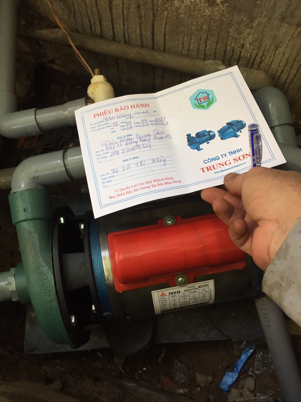 Sửa Máy Bơm Nước Tại Khu Vực CÔ BẮC, CÔ GIANG, CÙ LAO, HỒNG HÀ - QUẬN PHÚ NHUẬN - 0982 308 554