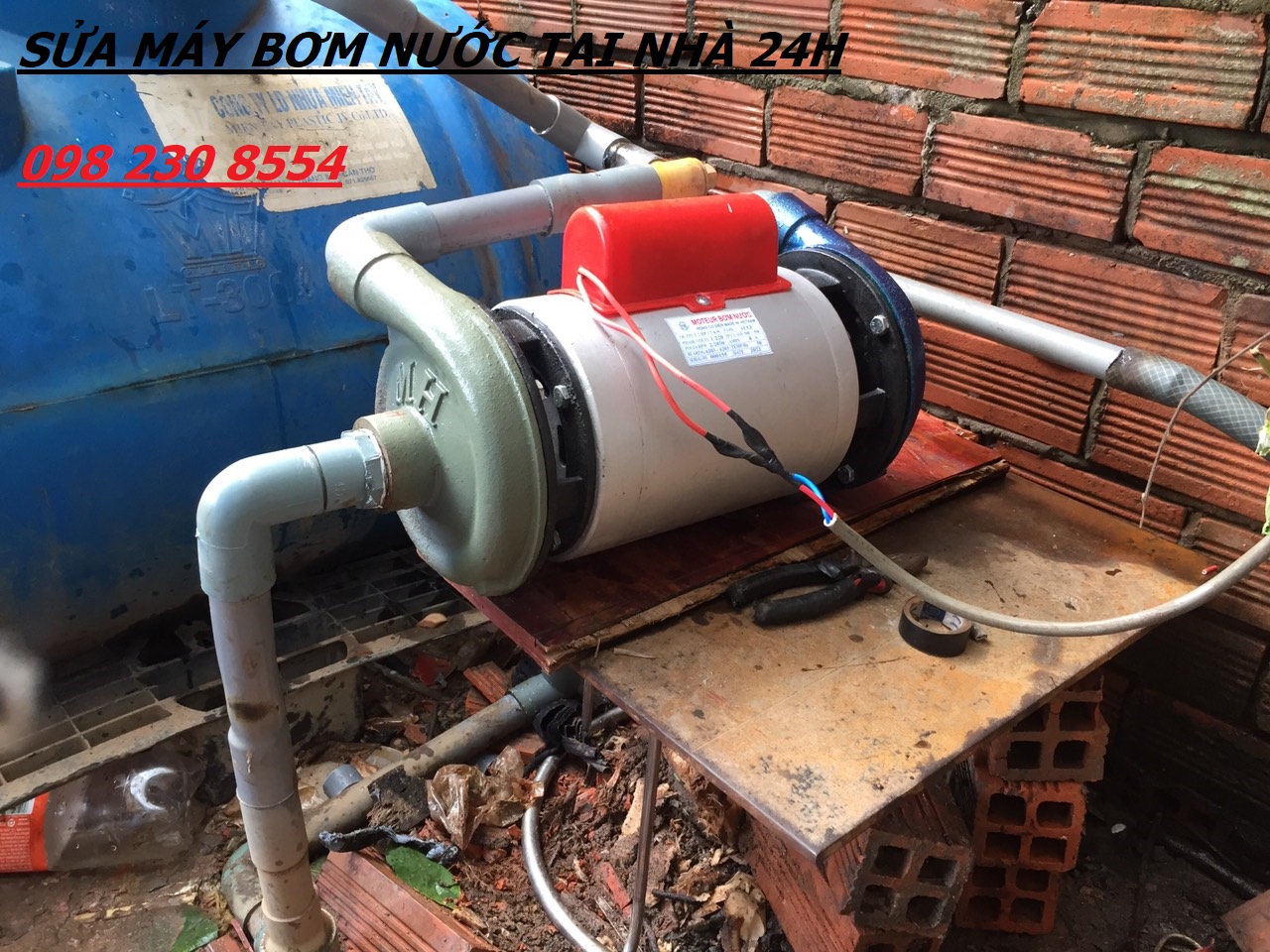 Sửa Máy Bơm Nước Tại Khu Vực THÍCH QUẢNG ĐỨC, TRẦN CAO VÂN, TRẦN HỮU TRANG - QUẬN PHÚ NHUẬN - 0982 308 554