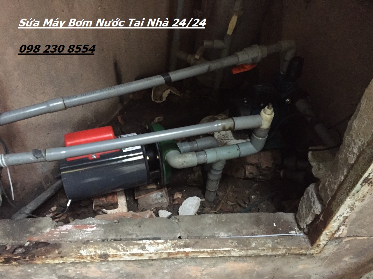 Sửa Máy Bơm Giá Tốt Tại Khu Vực Hoàng Hoa Thám, Hoàng Minh Giám, Huỳnh Khương An - Quận GÒ VẤP - 0982 308 554