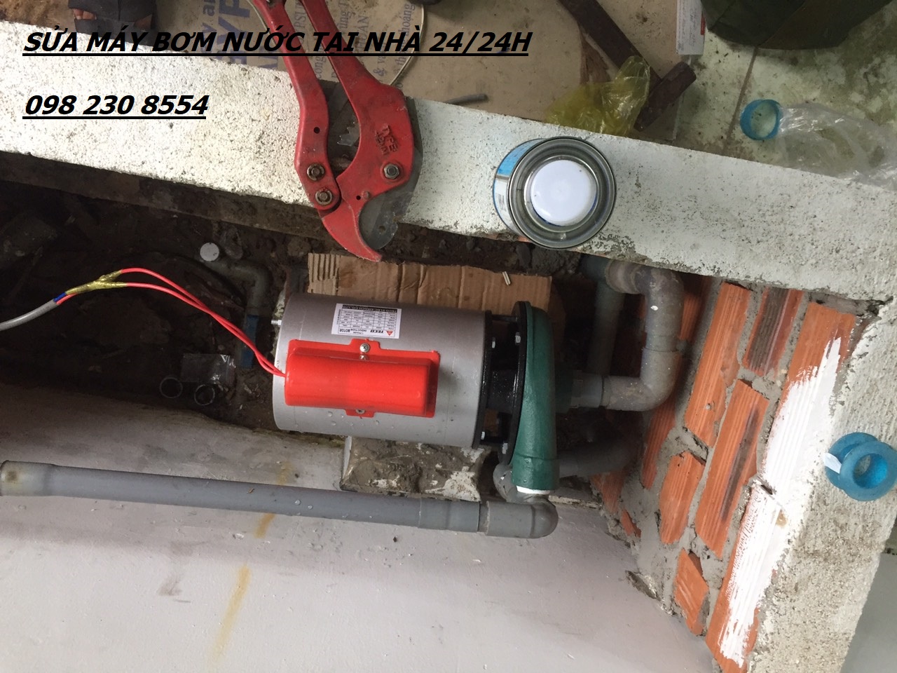 Sửa Máy Bơm Nước Tại Khu Vực Bàu Cát, Bạch Đằng, Bảy Hiền, Bùi Thế Mỹ Ở Quận TÂN BÌNH - 0982 308 554