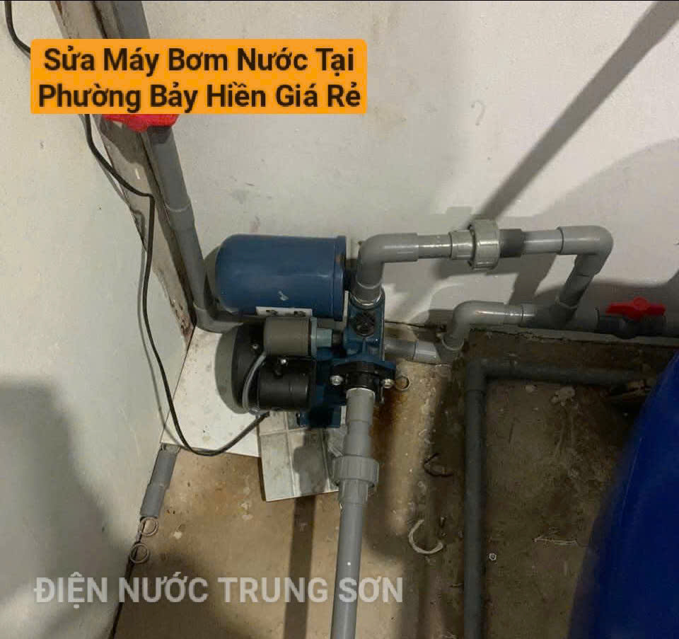 Sửa Máy Bơm Nước Giá Rẻ Tại Phường Bảy Hiền – Uy Tín, Cấp Tốc 24/7