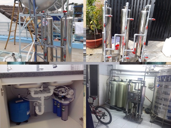 Lap dat bo loc nuoc - dien nuoc trung son