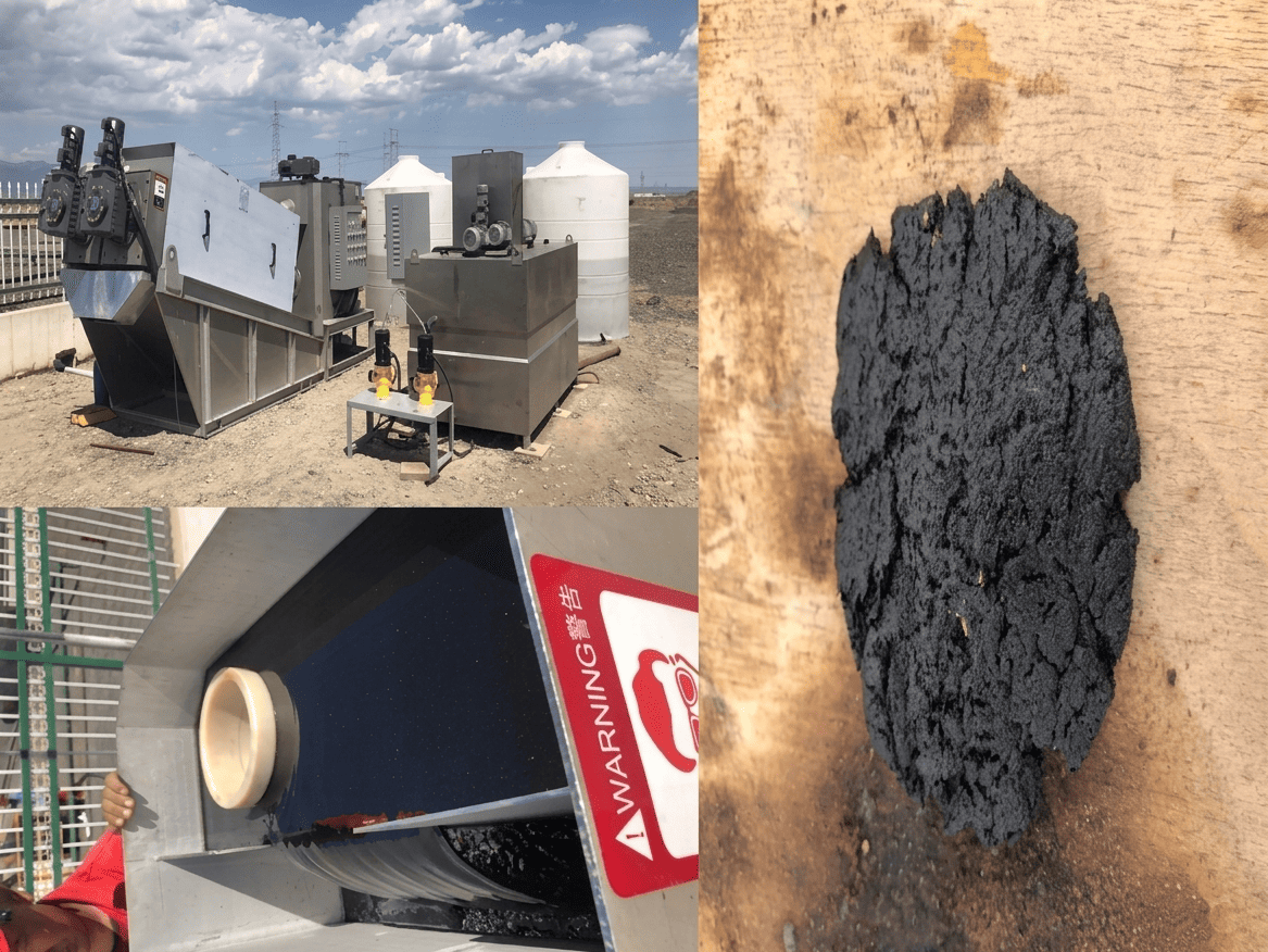 Máy ép bùn trục vít| Giải pháp ép bùn hiệu quả Ngành Công nghiệp hóa chất