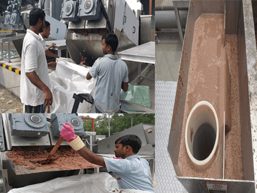 Máy ép bùn trục vít| Ngành công nghiệp thực phẩm