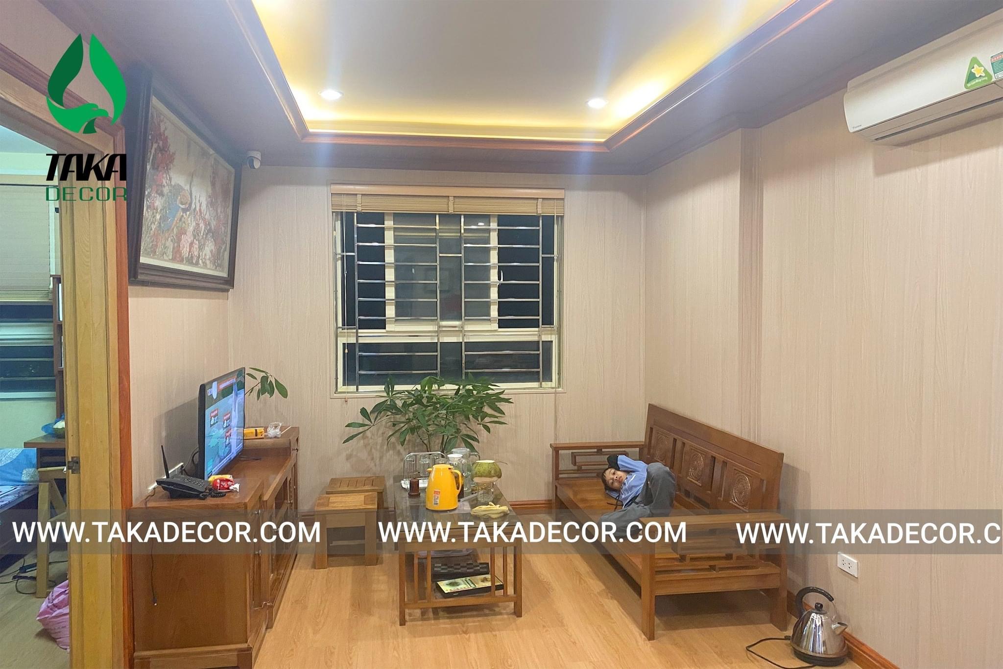 Sàn nhựa giả gỗ takafloor