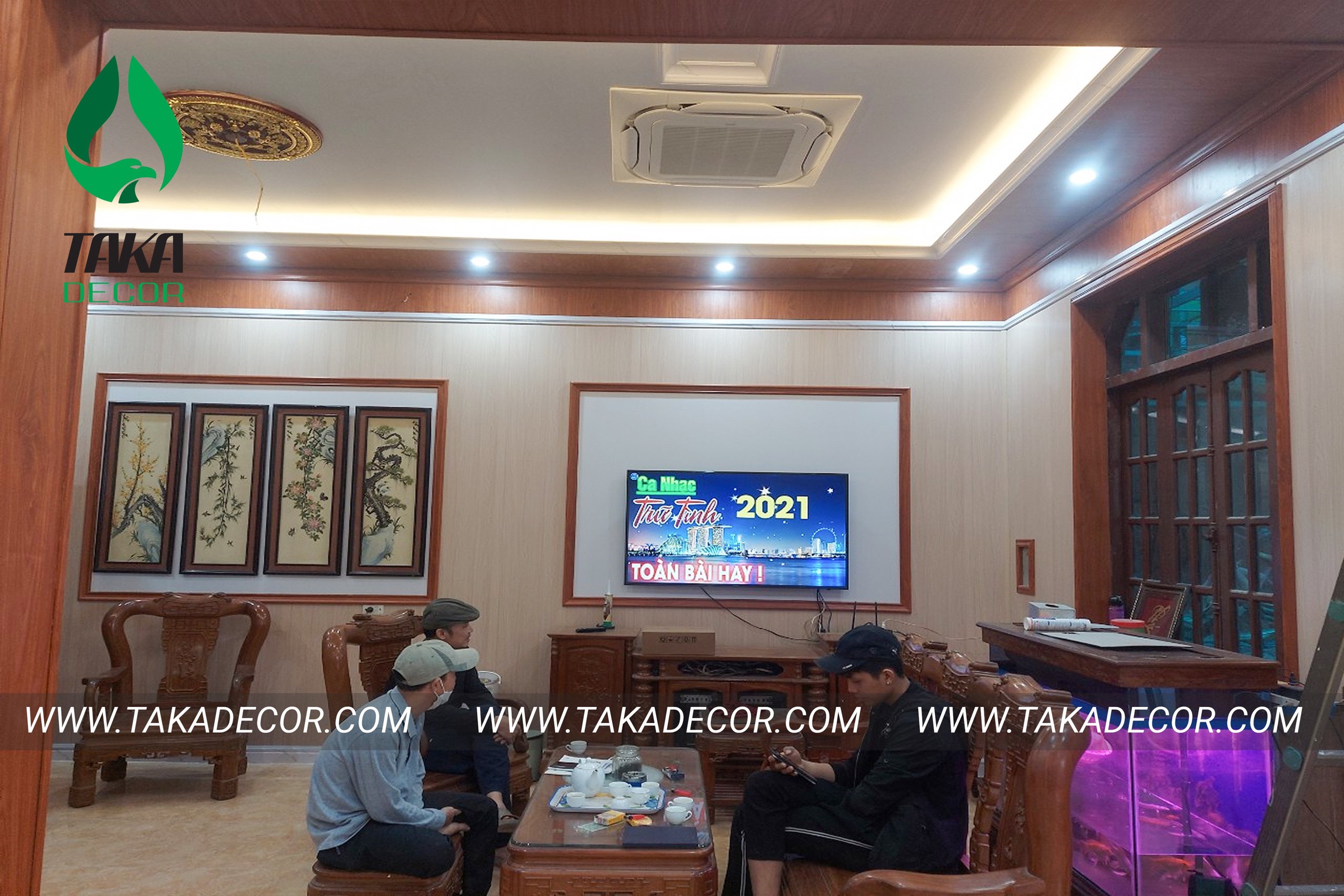 Xem ngay các mẫu tấm ốp chân tường giả gỗ cực đẹp