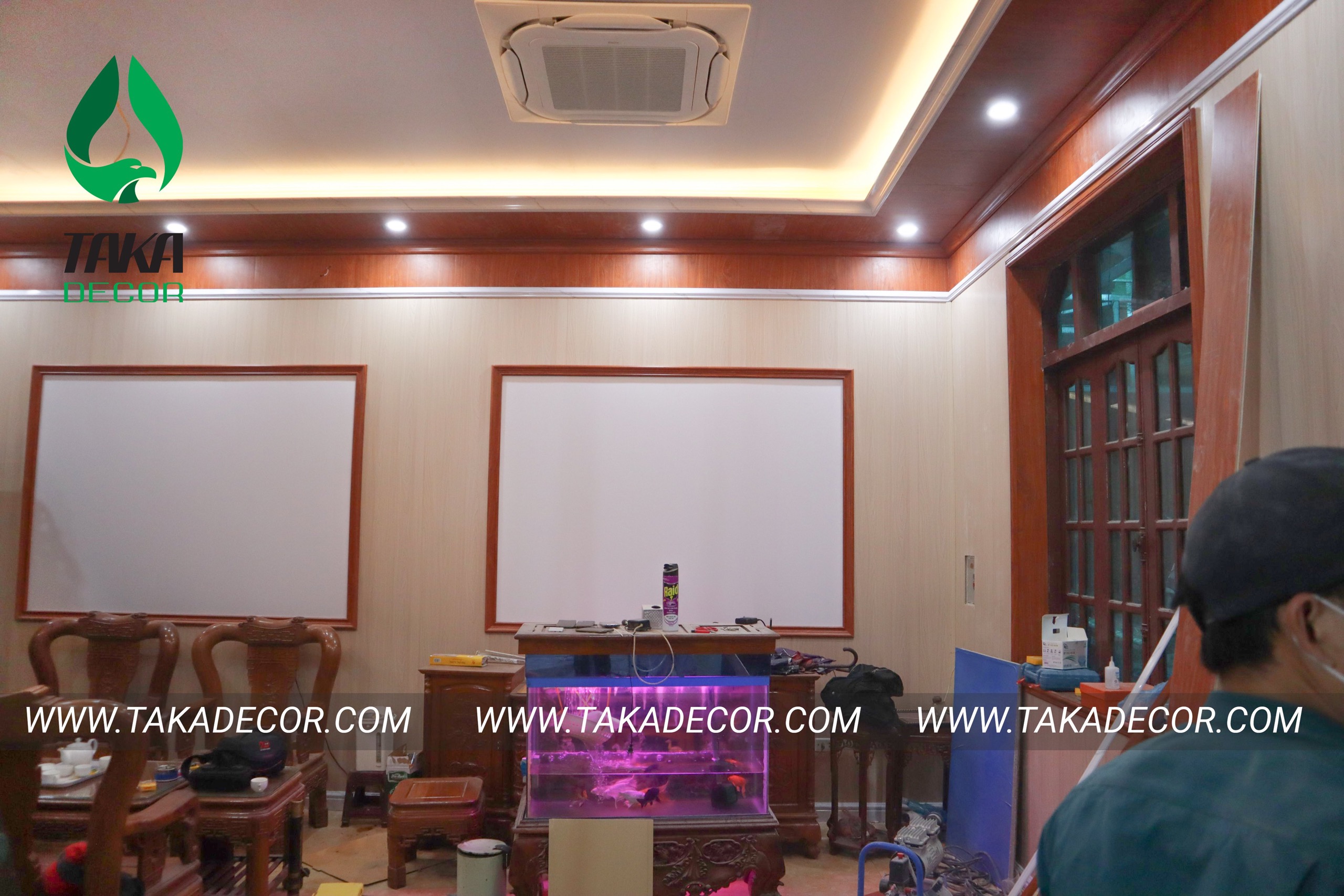 Tấm nhựa ốp tường pvc