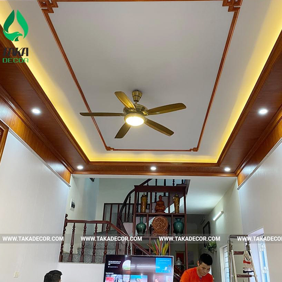 Tìm hiểu thông tin về tấm ốp nhựa vân gỗ tại takadecor