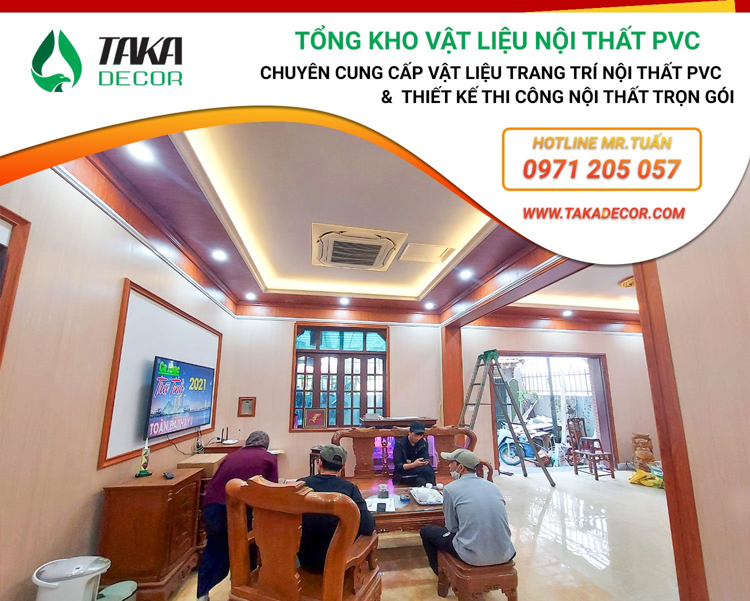 Cách chọn màu tấm nhựa ốp tường pvc theo chuẩn phong thuỷ