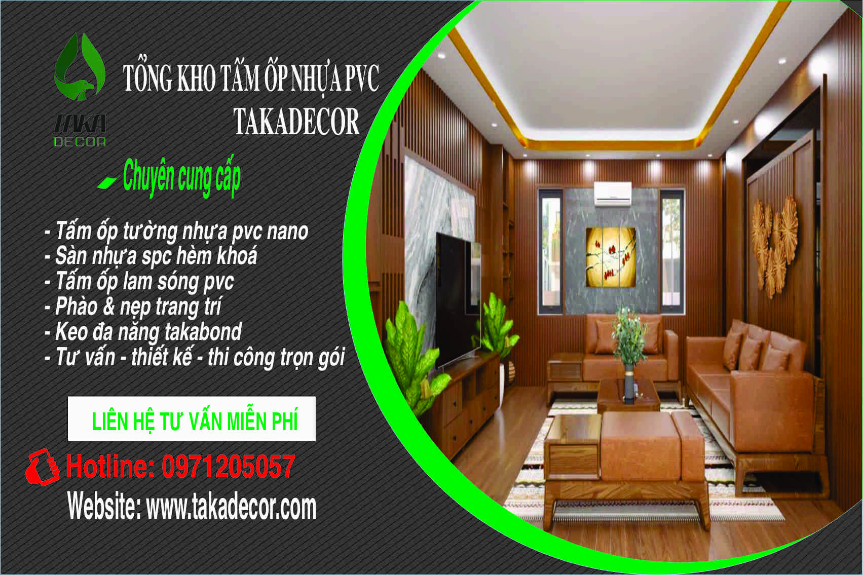 Tìm hiểu từ A đến Z về tấm ốp gỗ nhựa - Takadecor