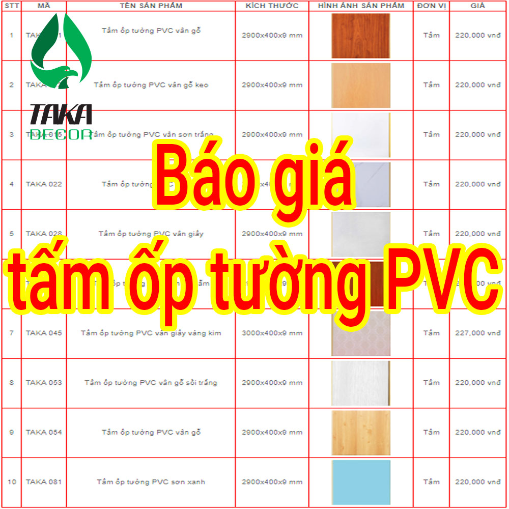 Tấm ốp tường PVC | Báo giá tấm ốp tường PVC mới nhất 2023