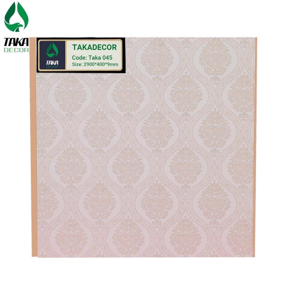 Tấm ốp tường nhựa pvc vân giấy mã taka 045