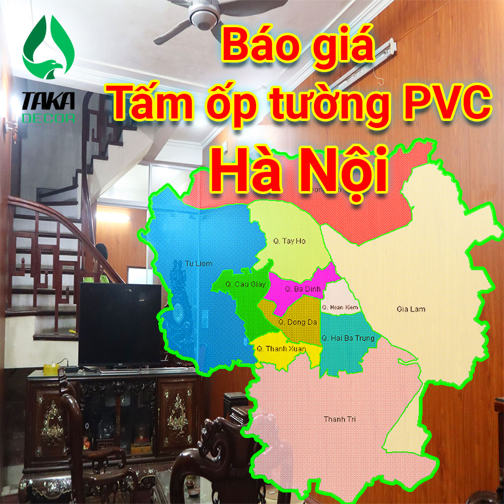 Tấm ốp tường PVC | Báo giá tấm ốp tường PVC khu vực Hà Nội
