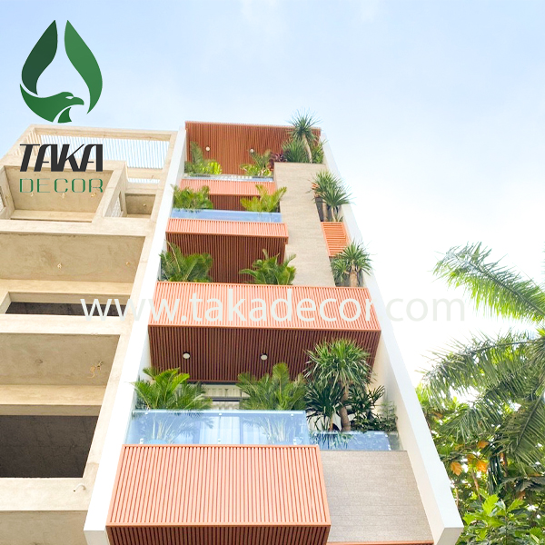 Top 4 vật liệu tấm ốp mặt tiền giả gỗ hiện đại nhất