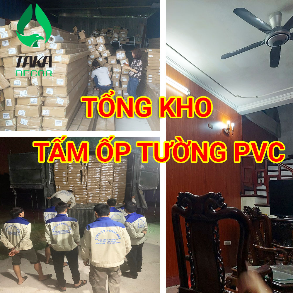 Tấm ốp tường PVC | Tổng kho tấm ốp tường pvc lớn nhất miền bắc