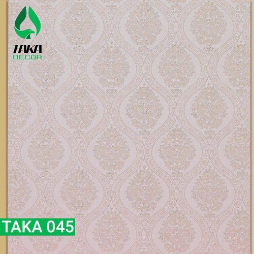 Tấm vật liệu bằng nhựa ốp tường vân giấy tờ vàng kim mã taka 045
