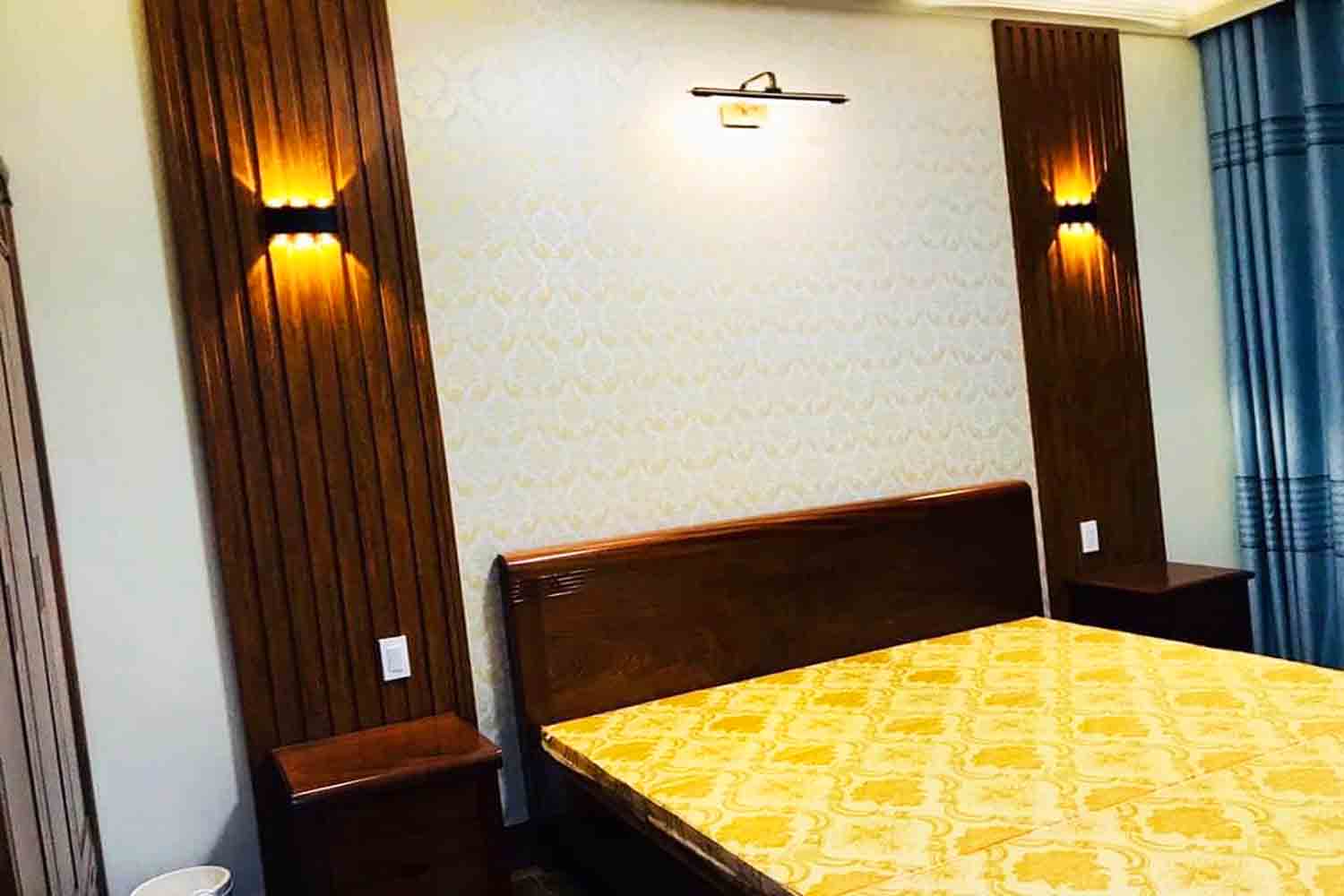 Công trình sử dụng tấm ốp tường pvc vân giấy vàng kim